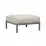 Пуф с подушкой Nardi Maximo Pouf Basalt Perla Sunbrella
