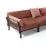 Canapea Nardi Maximo 5 Gesso Cannella Sunbrella