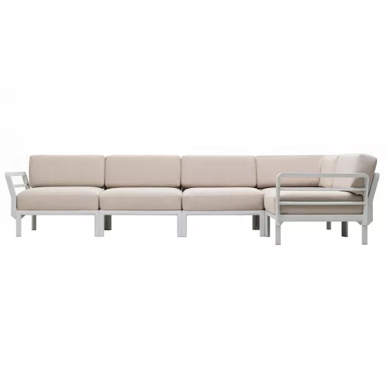 Canapea Nardi Maximo 5 Gesso Perla Sunbrella