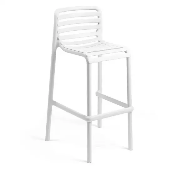 Scaun Nardi Doga Stool, Bianco