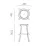 Стул Nardi Stack Maxi, Gesso
