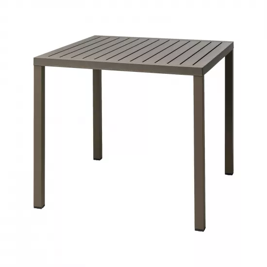 Masă de grădină Nardi Cube 70 47867.53.000, Tabacco