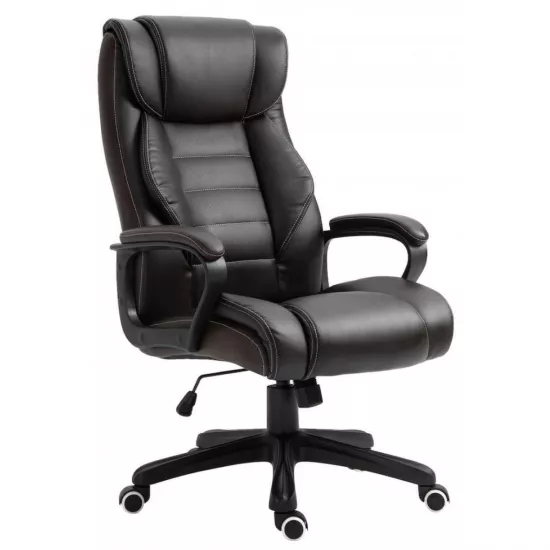 Fotoliu de birou Relax cu functie masaj, Black
