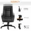 Fotoliu de birou Relax cu functie masaj, Black