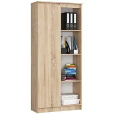 Dulap Mobi Plus D-1, 80x40x190 cm Oak Sonoma