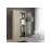 Dulap Mobi Plus D-1, 80x40x190 cm Oak Sonoma