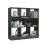 Raft Mobi Plus R-1, 100x30x100 cm Grey