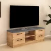 Comoda TV Bafimob ТVZ-150 (150 cm), Stejar/Grafit