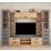 Living Bafimob Z-7 cu sticla (ТV-1,2m) (260 cm), Stejar/Grafit