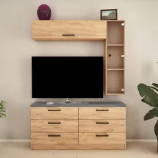 Living Bafimob Z-9 (150 cm), Stejar/Grafit