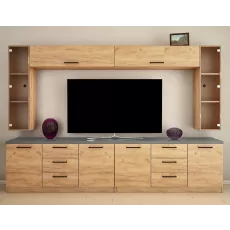 Living Bafimob Z-11 (300 cm), Stejar/Grafit