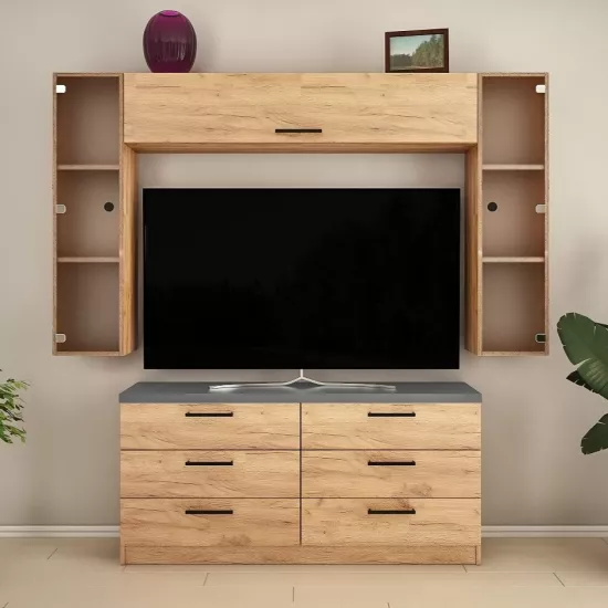 Living Bafimob Z-12 (ТВ-1,5) (210 cm), Stejar/Grafit