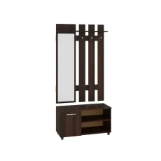 Antreu Pehotin Randevu, 90x38x192,5 cm, Nuc
