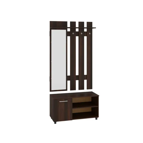 Antreu Pehotin Randevu, 90x38x192,5 cm, Nuc