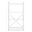 Raft Nex Home Loft, 60 cm x 110 cm x 24 cm, White/ White snow