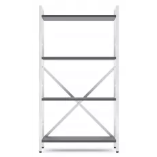 Стеллаж Nex Home Loft, 60 см x 110 см x 24 см, White/ Anthracite Стеллаж Nex Home Loft, 60 см x 110 см x 24 см, White/ Anthracite