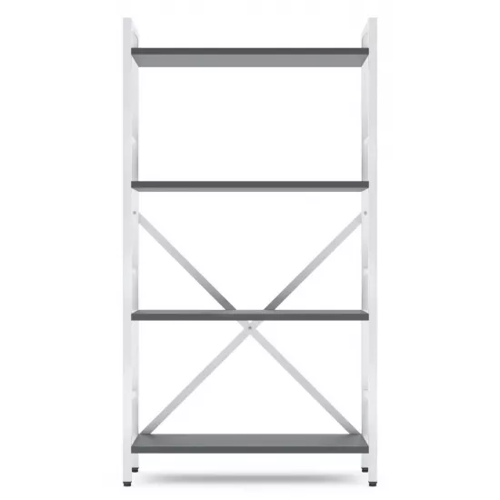 СÑ?еллаж Nex Home Loft, 60 Ñм x 110 Ñм x 24 Ñм, White/ Anthracite