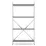 Raft Nex Home Loft, 60 cm x 110 cm x 24 cm, White/ Anthracite
