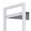 Raft Nex Home Loft, 60 cm x 110 cm x 24 cm, White/ Anthracite