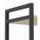 Raft Nex Home Loft, 60 cm x 110 cm x 24 cm, Anthracite/ Oak Artisan