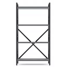 Стеллаж Nex Home Loft, 60 см x 110 см x 24 см, Anthracite/ Anthracite Стеллаж Nex Home Loft, 60 см x 110 см x 24 см, Anthracite/ Anthracite