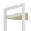 Raft Nex Home Loft, 80 cm x 170 cm x 35 cm, White/ Oak Artisan