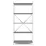 Raft Nex Home Loft, 80 cm x 170 cm x 35 cm, White/ Anthracite