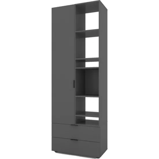 Шкаф Nex Home A001R (80 см), PAL Anthracite