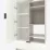 Шкаф Nex Home A001R (80 см), Cashmere/White Snow