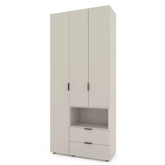 Dulap Nex Home A002R (100x40x230 cm), Cashmere