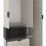 Шкаф Nex Home A002L (100x40x230 см), Anthracite/Cashmere