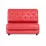 Canapea dreaptă Panmobili Jazz Econom Buttons, Red