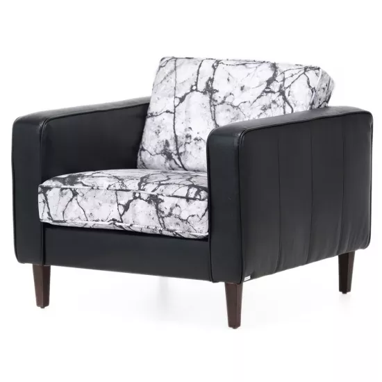 Кресло Panmobili Boni Cub, Black/Marble