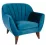 Fotoliu Panmobili Boni I, Blue