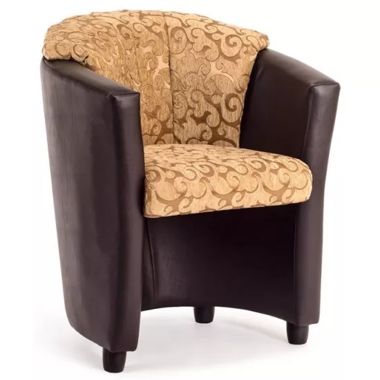 Кресло Panmobili Bony, Gold Brown