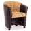 Кресло Panmobili Bony, Gold Brown