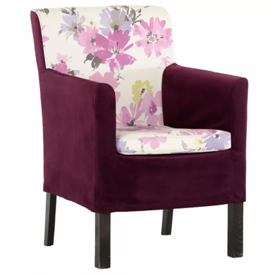 Fotoliu Panmobili Flowers, Purple