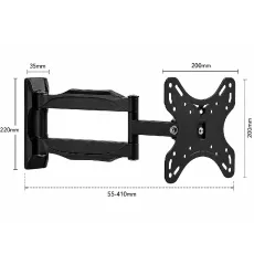 Suport de perete Wall mount Max NS-P200, Negru
