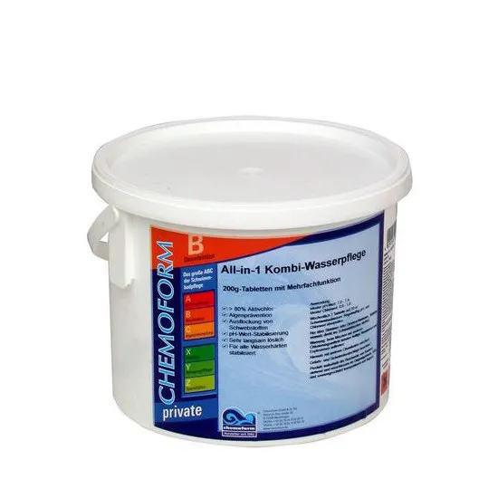 Таблетки хлора Chemoform 050734 200g / 5kg