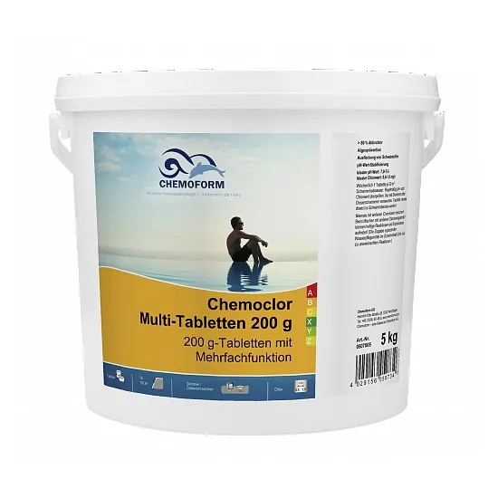 Таблетки мультифункциональные Chemoform Multi-Tablets 200g/5Kg
