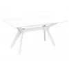 Masă pentru bucătărie Eva Raffless Rectangular, White
