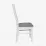Set de mobilă Eva Cooper White + 4 Wenyi White/NV-10WP Grey