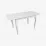 Set de mobilă Eva HV-29V White + 6 Wenyi White/NV-10WP Grey