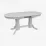 Набор мебели Eva HV-31N White + 6 Wenyi White/NV-10WP Grey