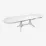 Set de mobilă Eva HV-33V White + 6 Wenyi White/NV-10WP Grey