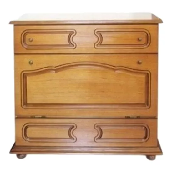 Комод Viitorul Rotemberg (107 см) для постельного белья, Дуб Светлый