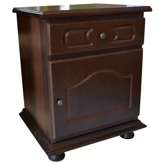 Тумба прикроватная Viitorul Rotemburg 1 (40 см), Дуб Темный