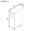 Carcasa modul inferior Ambianta Bonita MI7 200, MDF, Alb
