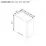 Modul superior Ambianta Bonita MS3 400, MDF, Cashmere