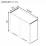 Modul superior Ambianta Bonita MS5 800, MDF, Ivory